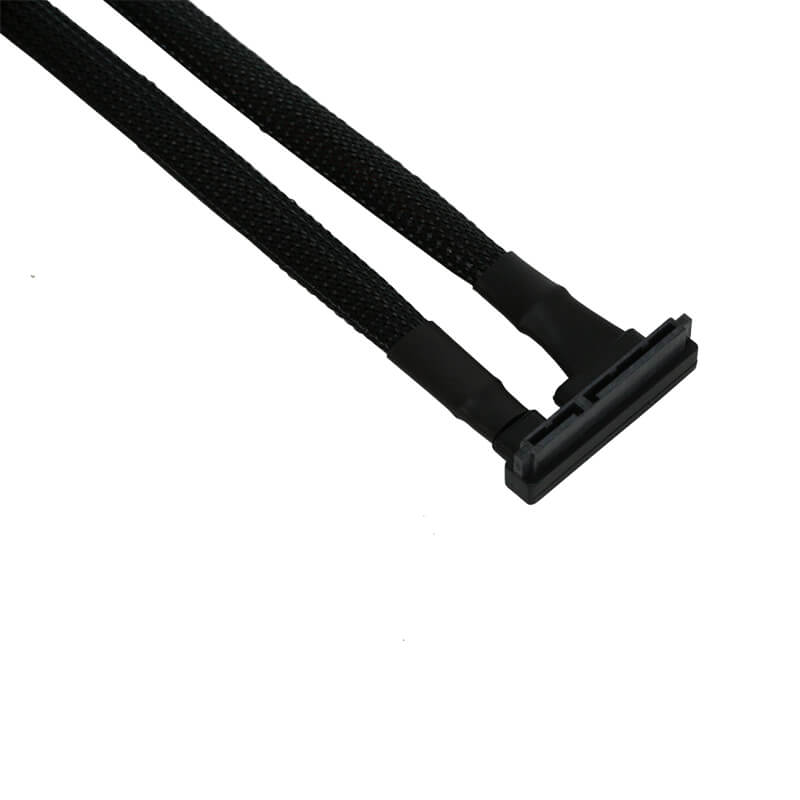 Nanoxia 7-Pin SATA + 15-Pin SATA auf 7-/15-Pin SATA Stecker abgewinkelt ...